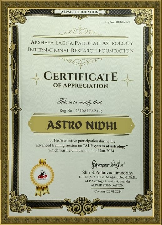 Astro Nidhi Ji